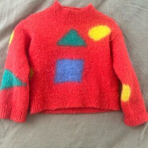 Misha and puff sweater - 3T